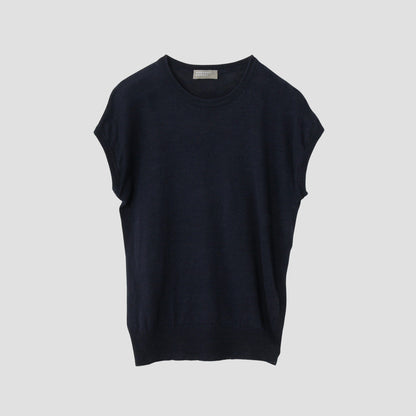 LINEN SLIPOVER KNIT