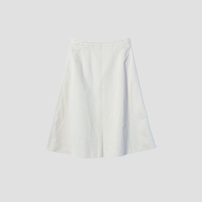 COTTON TWILL SKIRT