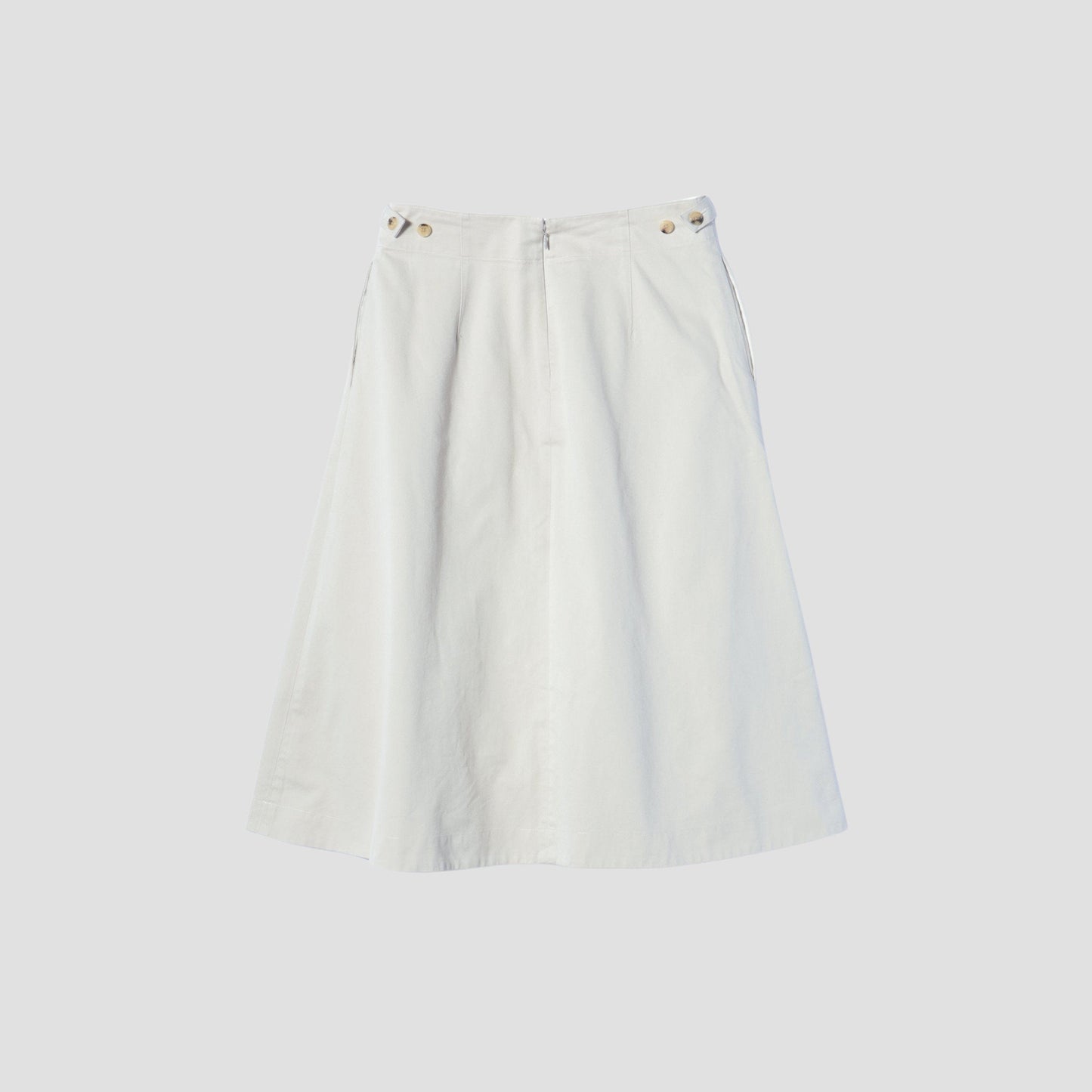 COTTON TWILL SKIRT