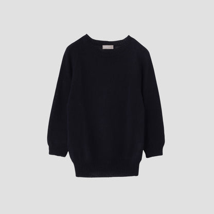 LONG SLEEVE CREW NECK KNIT