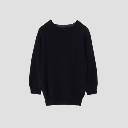 LONG SLEEVE CREW NECK KNIT