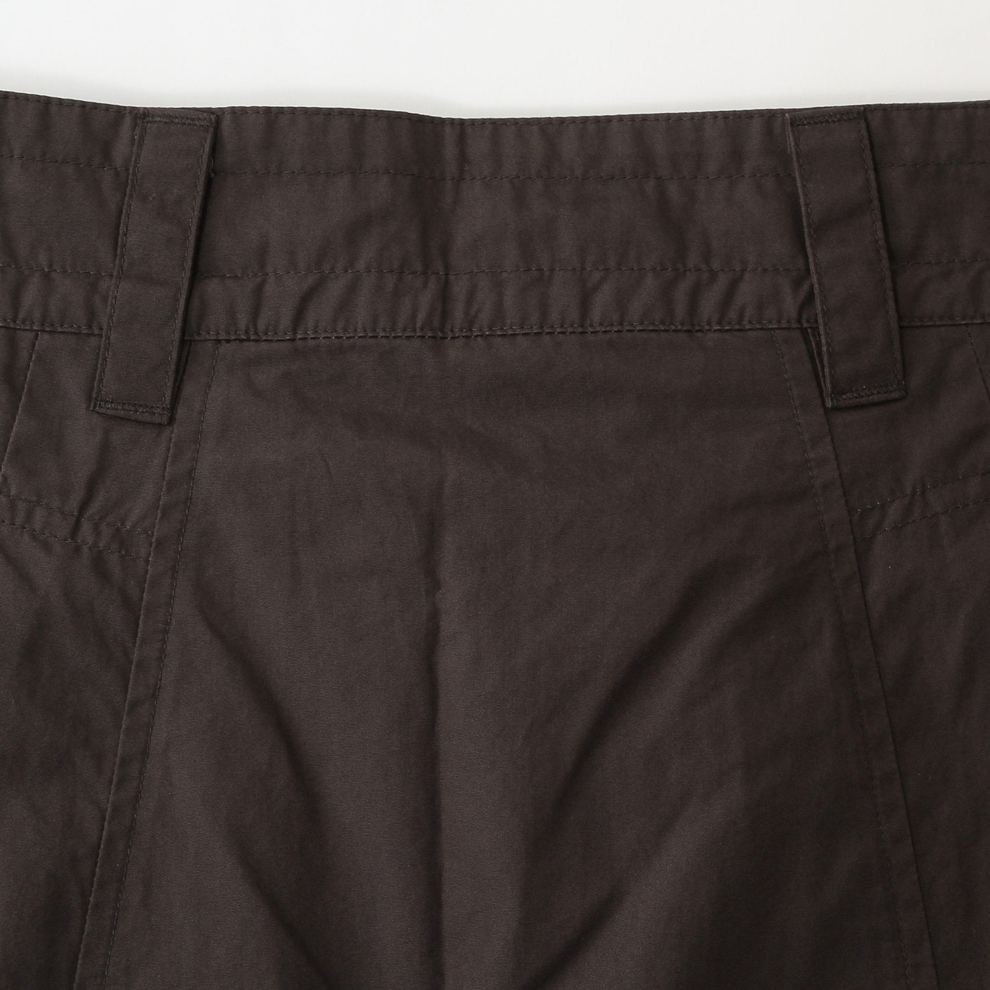 FINE COMPACT COTTON POPLIN SKIRT