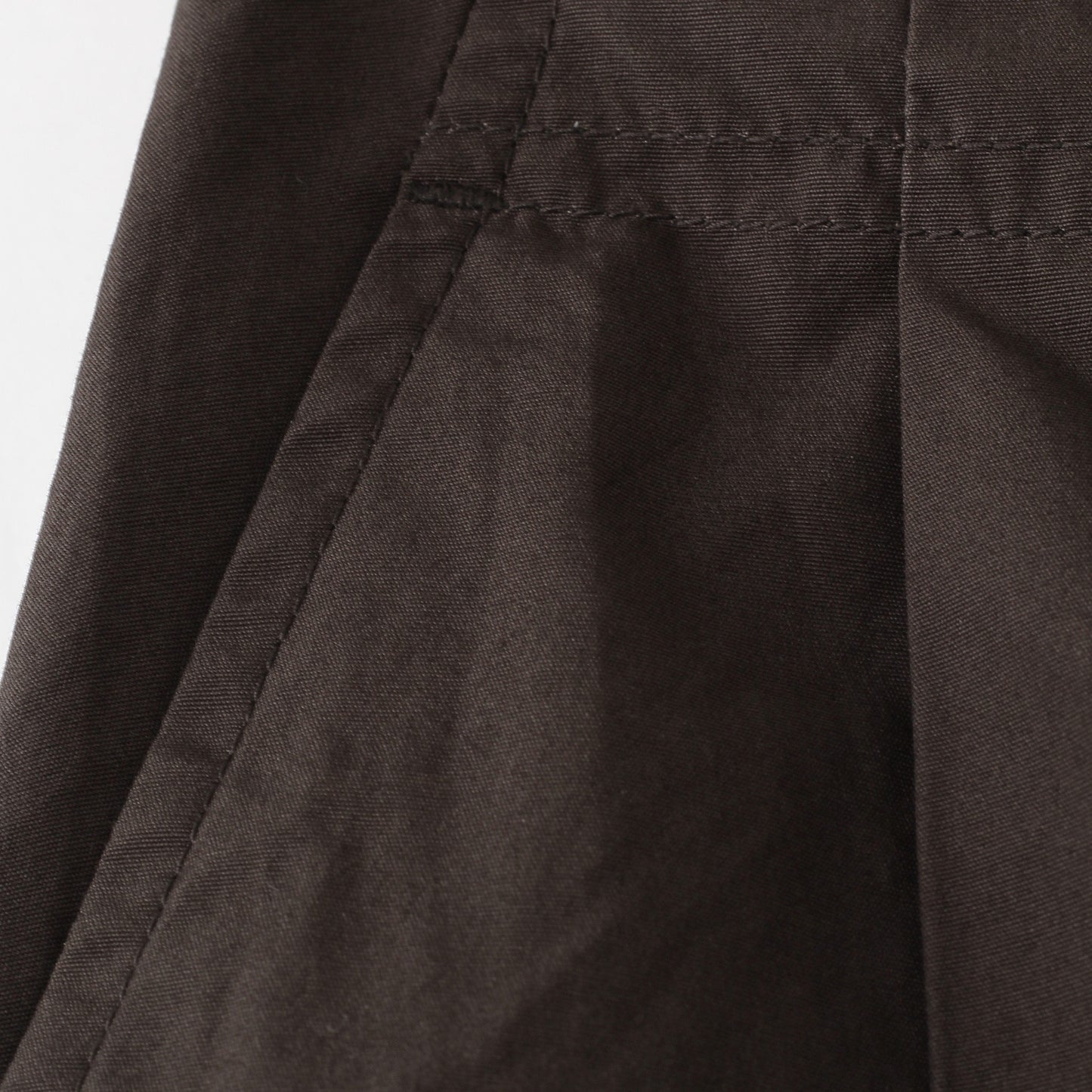 FINE COMPACT COTTON POPLIN SKIRT