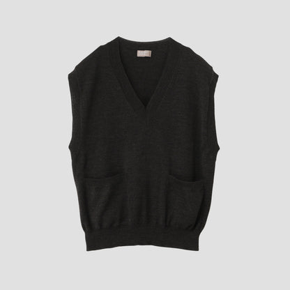 POCKET SLIPOVER KNIT