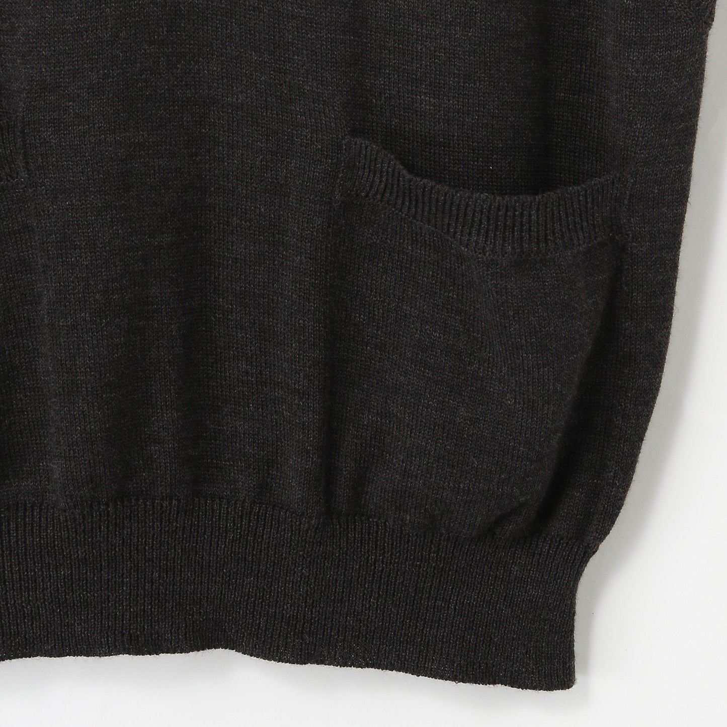 POCKET SLIPOVER KNIT
