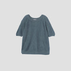 RIBBED LINEN KNIT