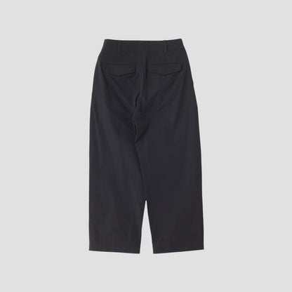 WASHED COTTON TROUSERS