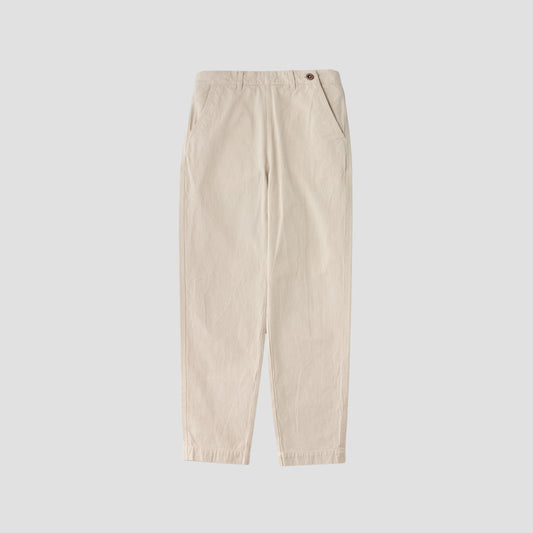 NATURAL DENIM TROUSERS