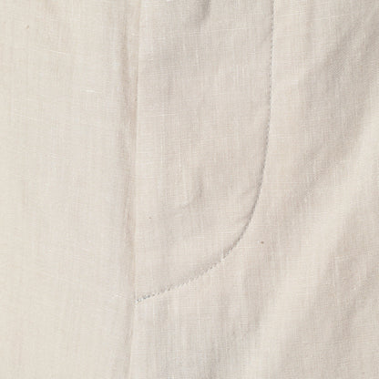 HIGH DENSE LINEN TROUSERS