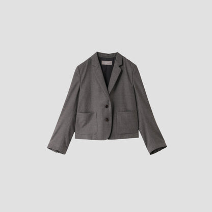 FINE WOOL FLANNEL JACKET