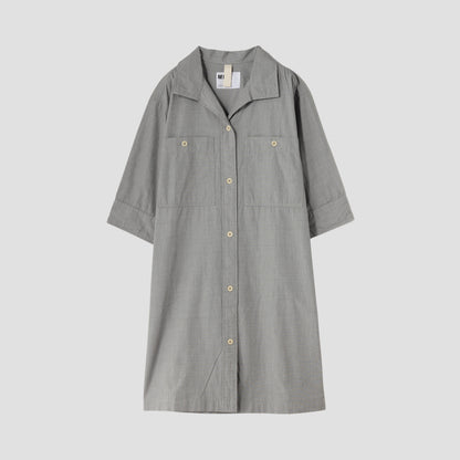 HIGHCOUNT COTTON END ON END DRESS