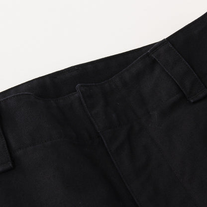 ORGANIC COTTON GABARDINE TROUSERS