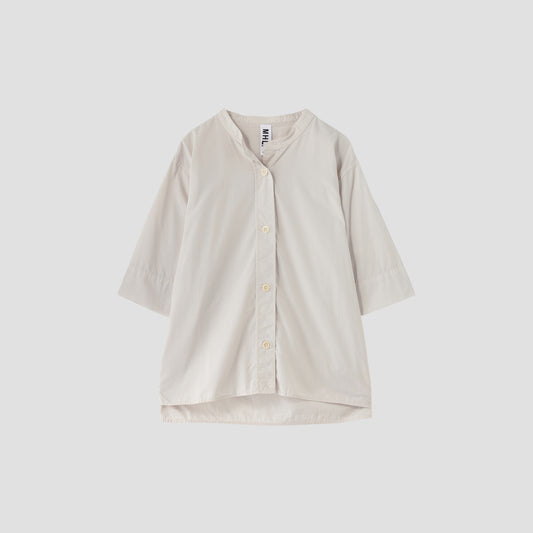 GARMENT DYE BASIC POPLIN SHIRT