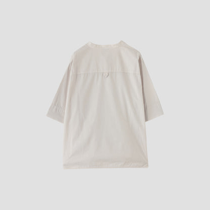 GARMENT DYE BASIC POPLIN SHIRT