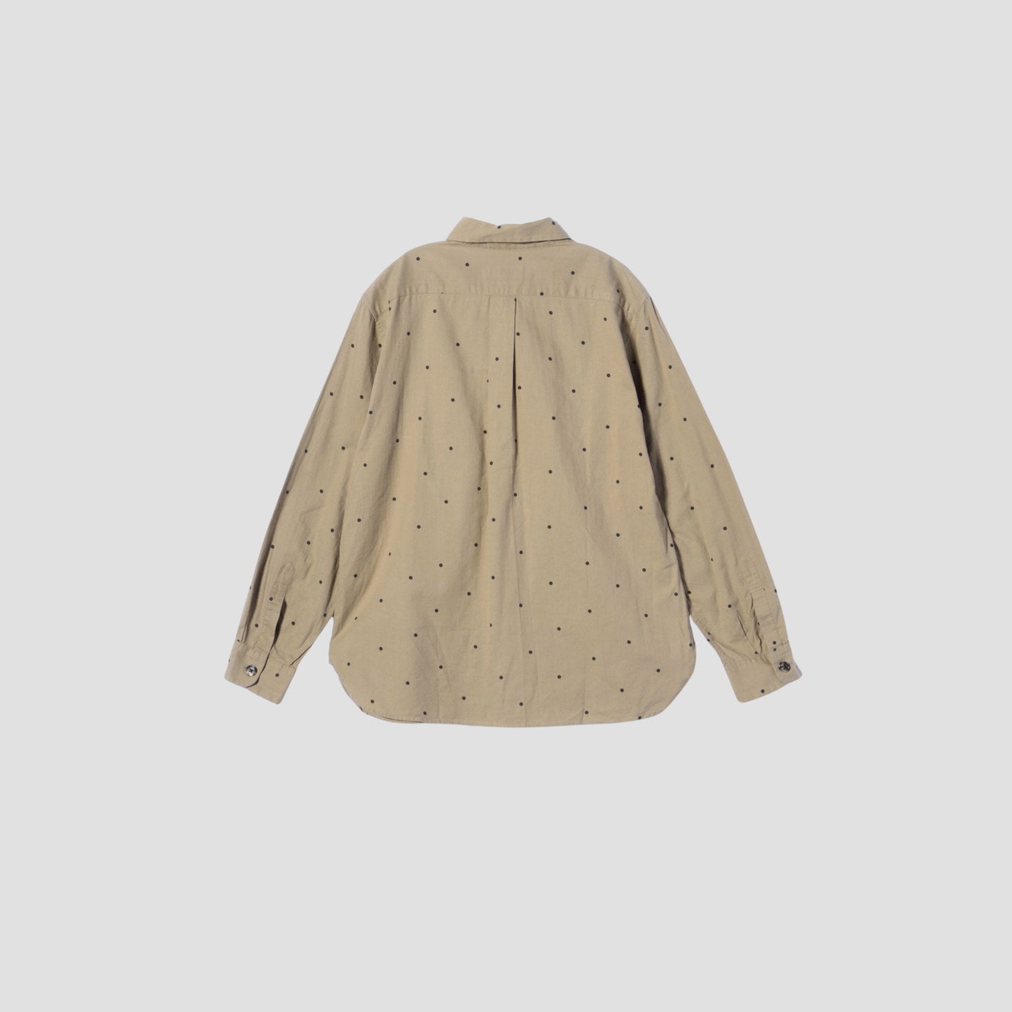 SOFT SPOT PRINT COTTON SHIRT