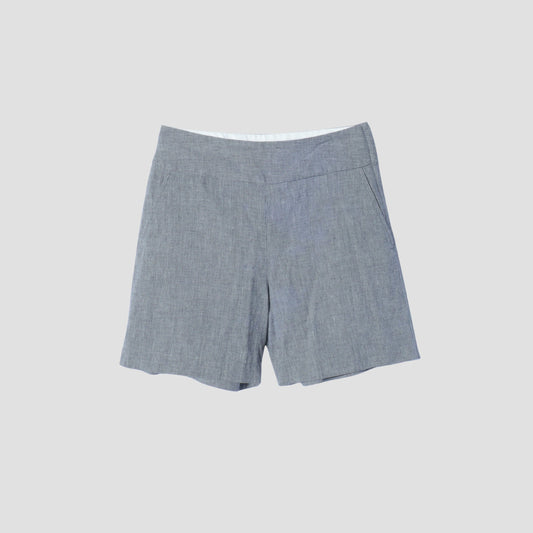 YARN DYE LINEN COTTON TROUSERS