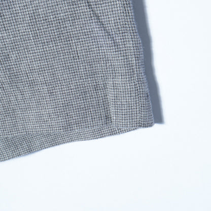 YARN DYE LINEN COTTON TROUSERS