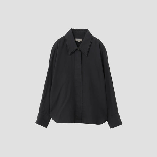 PLAIN COTTON FLANNEL SHIRT