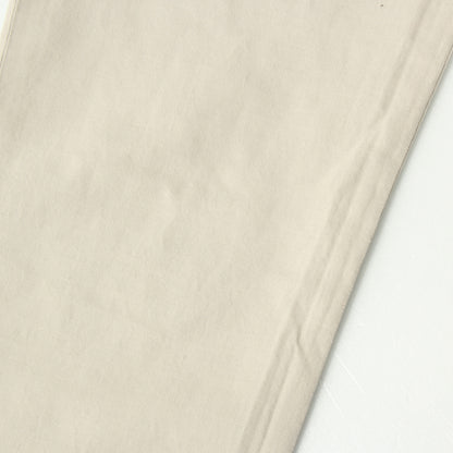LINEN COTTON TWILL TROUSERS