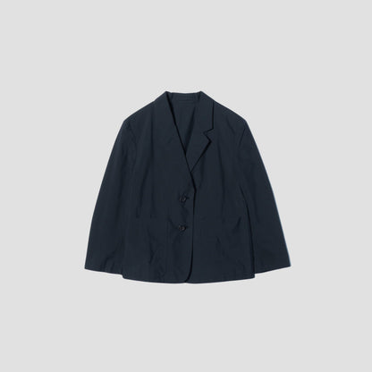 MATT COTTON SILK POPLIN JACKET