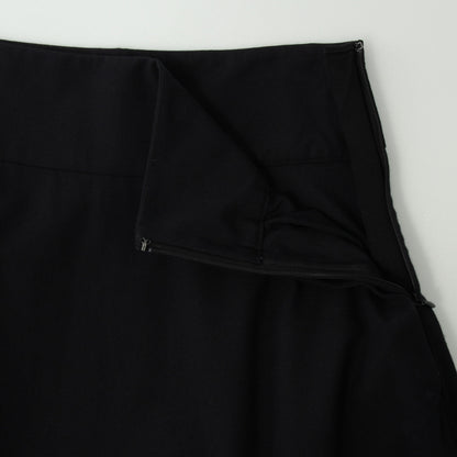 COTTON SILK PLAIN WEAVE SKIRT