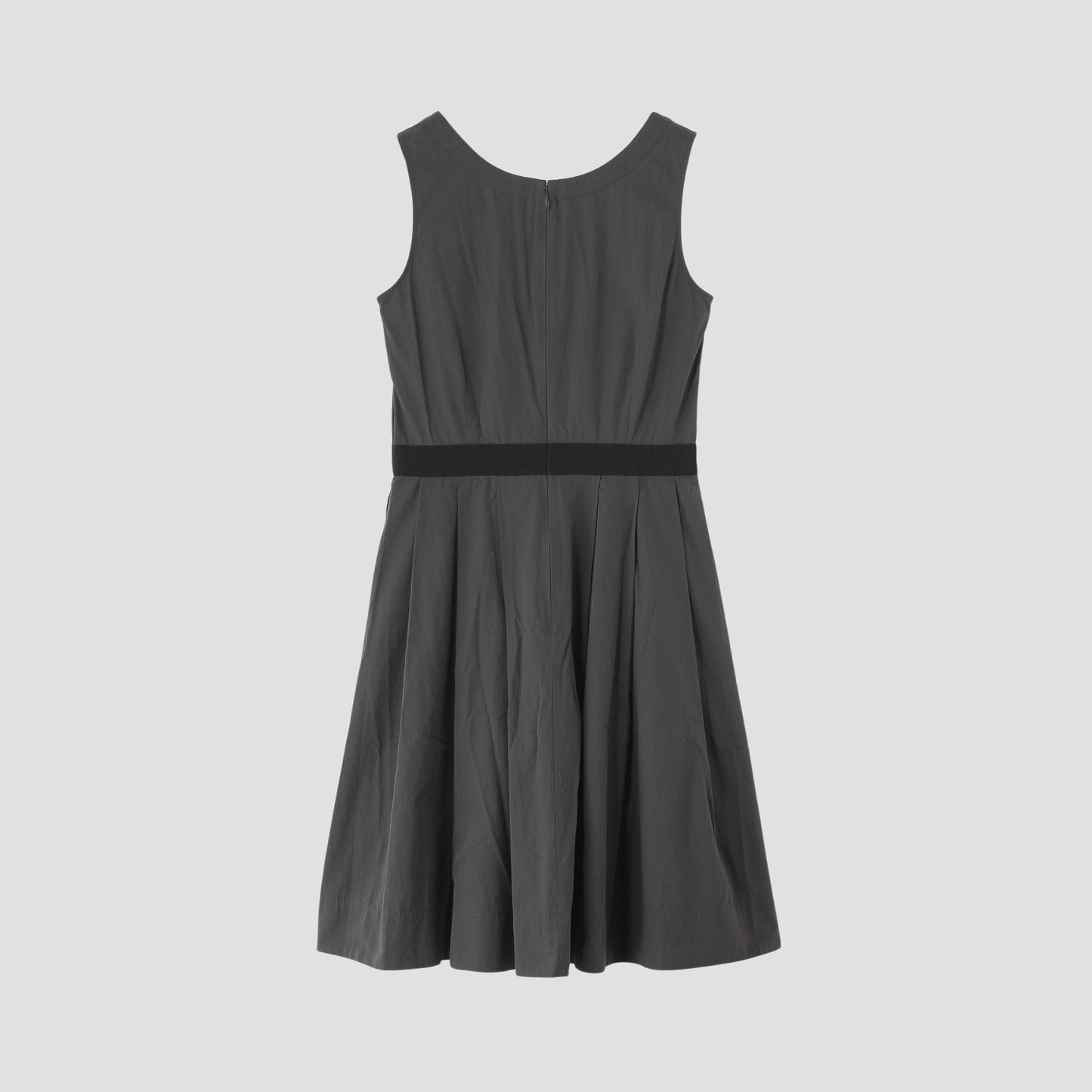 COTTON PLAIN CLOTH DRESS