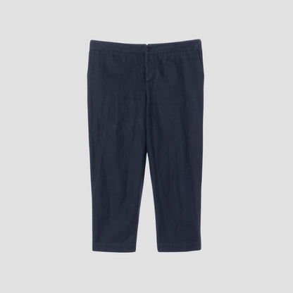 HIGH TWIST COTTON LINEN TROUSERS
