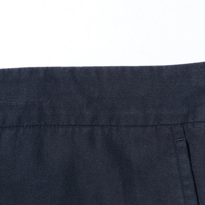HIGH TWIST COTTON LINEN TROUSERS