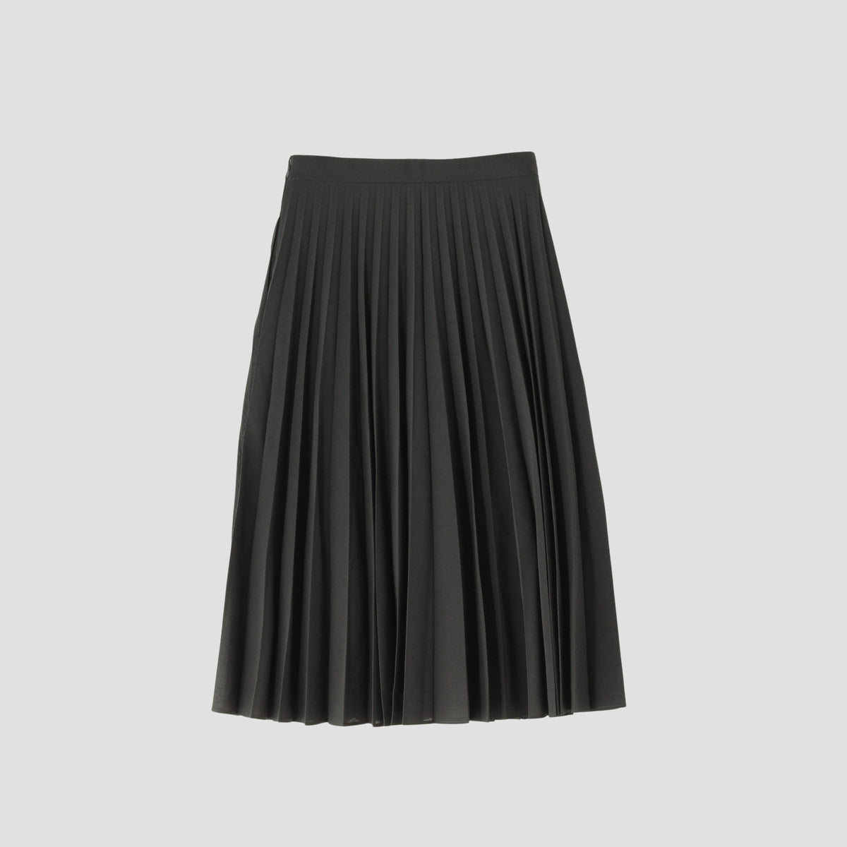 SHEER WOOL POLYESTER SKIRT