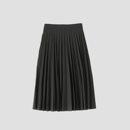 SHEER WOOL POLYESTER SKIRT