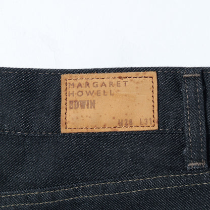 BLACK DENIM TROUSERS