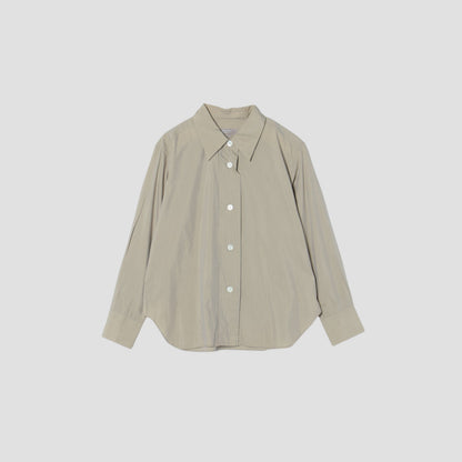 WASHED COTTON SILK SHIRT