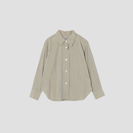WASHED COTTON SILK SHIRT