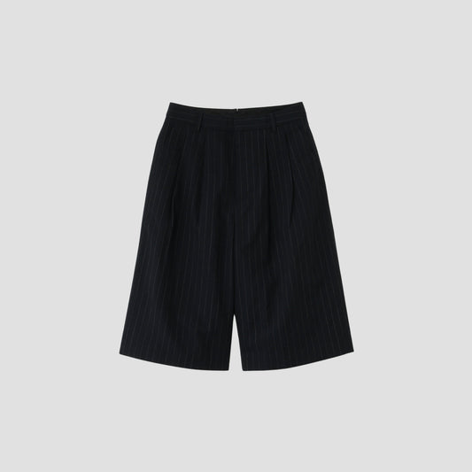 FINE PINSTRIPE WOOL TROUSERS