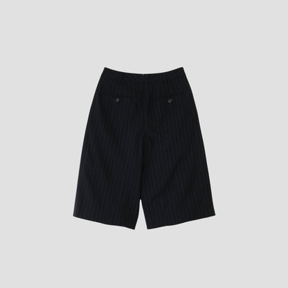 FINE PINSTRIPE WOOL TROUSERS