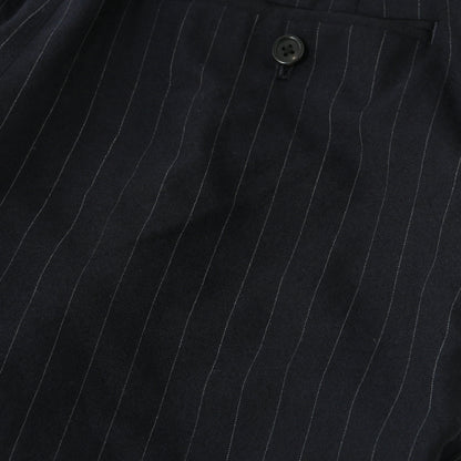 FINE PINSTRIPE WOOL TROUSERS