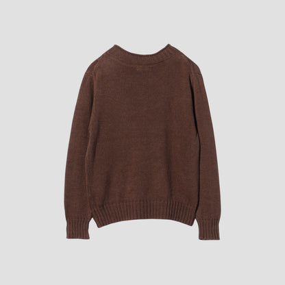 LINEN COTTON SILK JUMPER KNIT