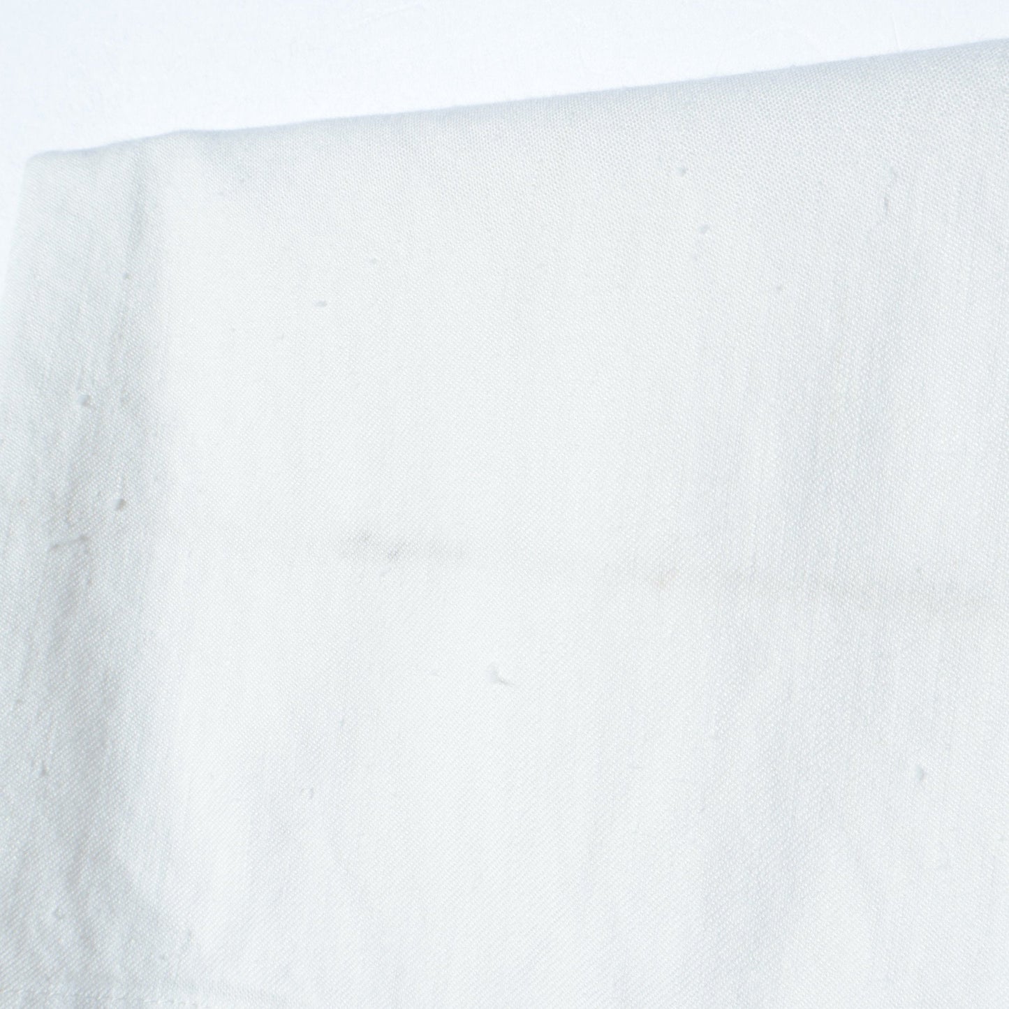 LINEN COTTON TWILL TROUSERS