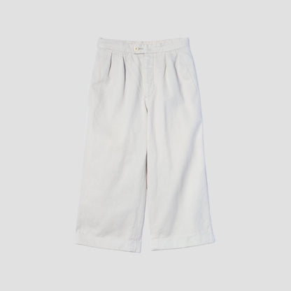 RAISED COTTON DRILL TROUSERS