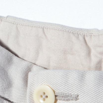 RAISED COTTON DRILL TROUSERS