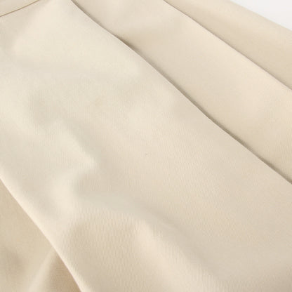 COTTON WOOL TWILL SKIRT