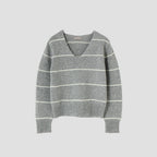 STRIPE WOOL JUMPER KNIT