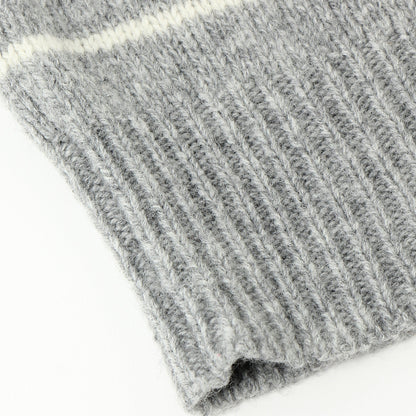 STRIPE WOOL JUMPER KNIT