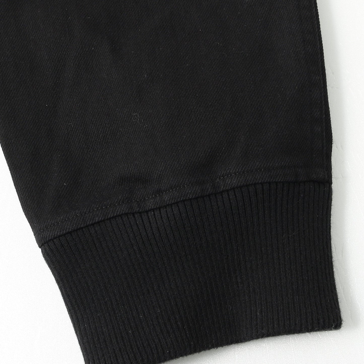 WORN COTTON DRILL TROUSERS