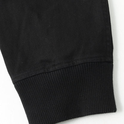WORN COTTON DRILL TROUSERS