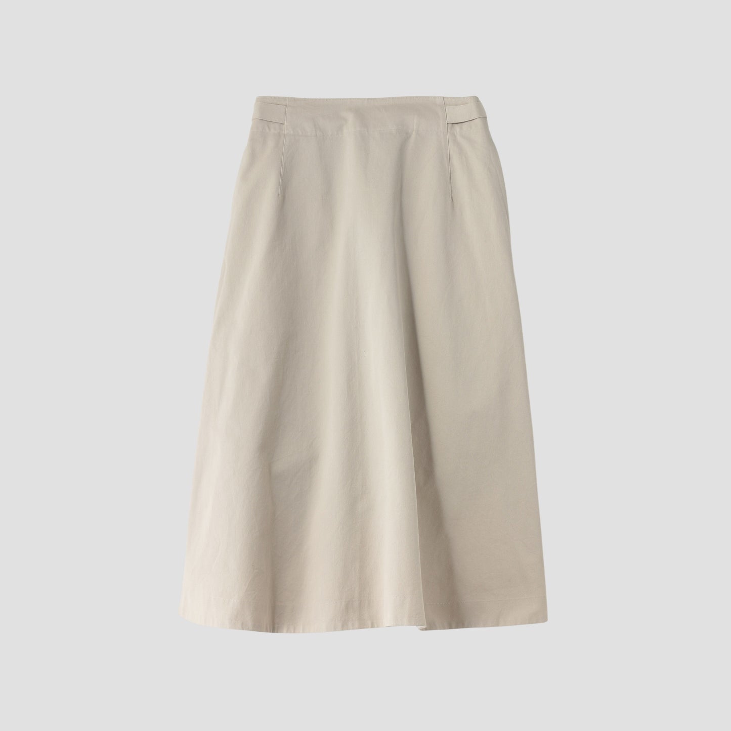 COTTON TWILL SKIRT