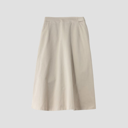 COTTON TWILL SKIRT