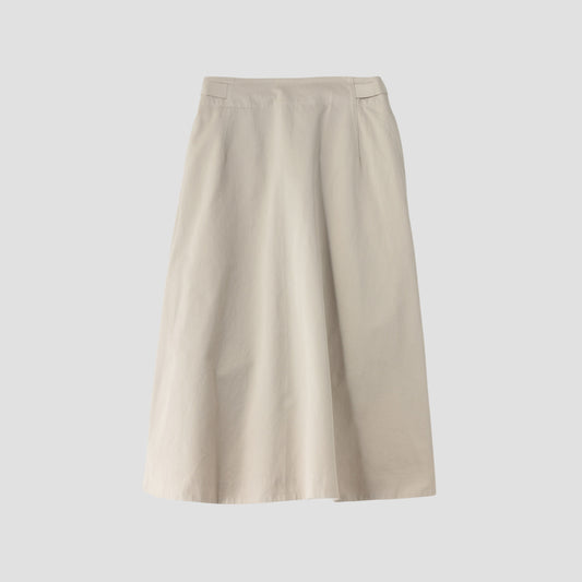 COTTON TWILL SKIRT