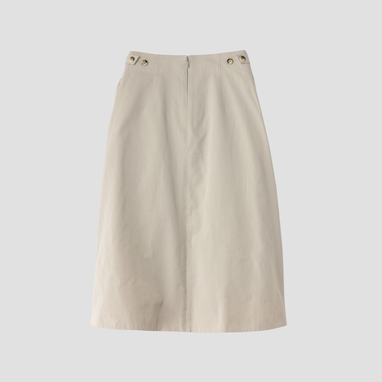COTTON TWILL SKIRT