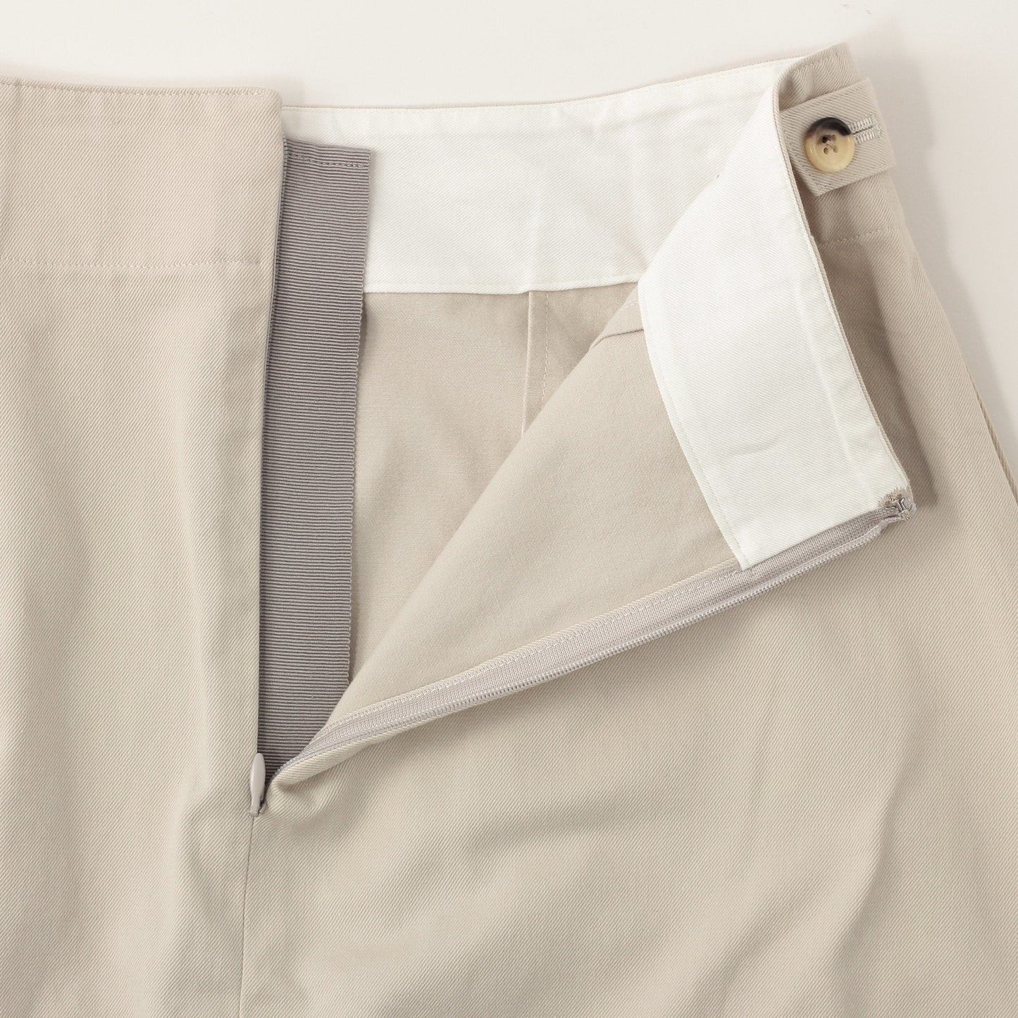 COTTON TWILL SKIRT